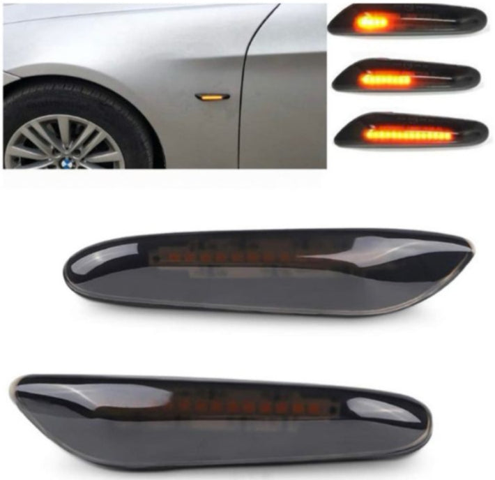 Smoked sequential side lights