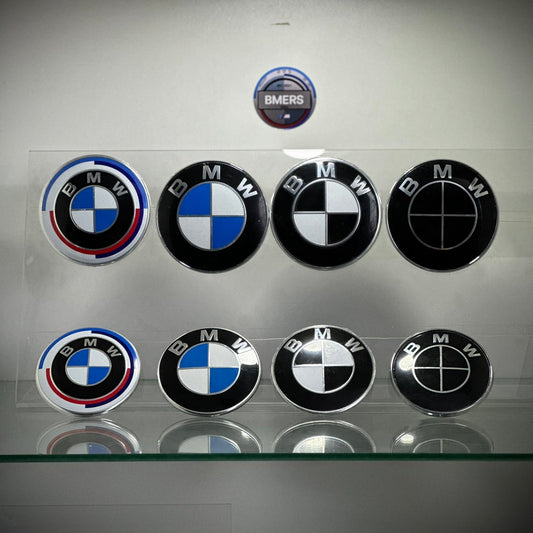 BMW emblems for hood or trunk