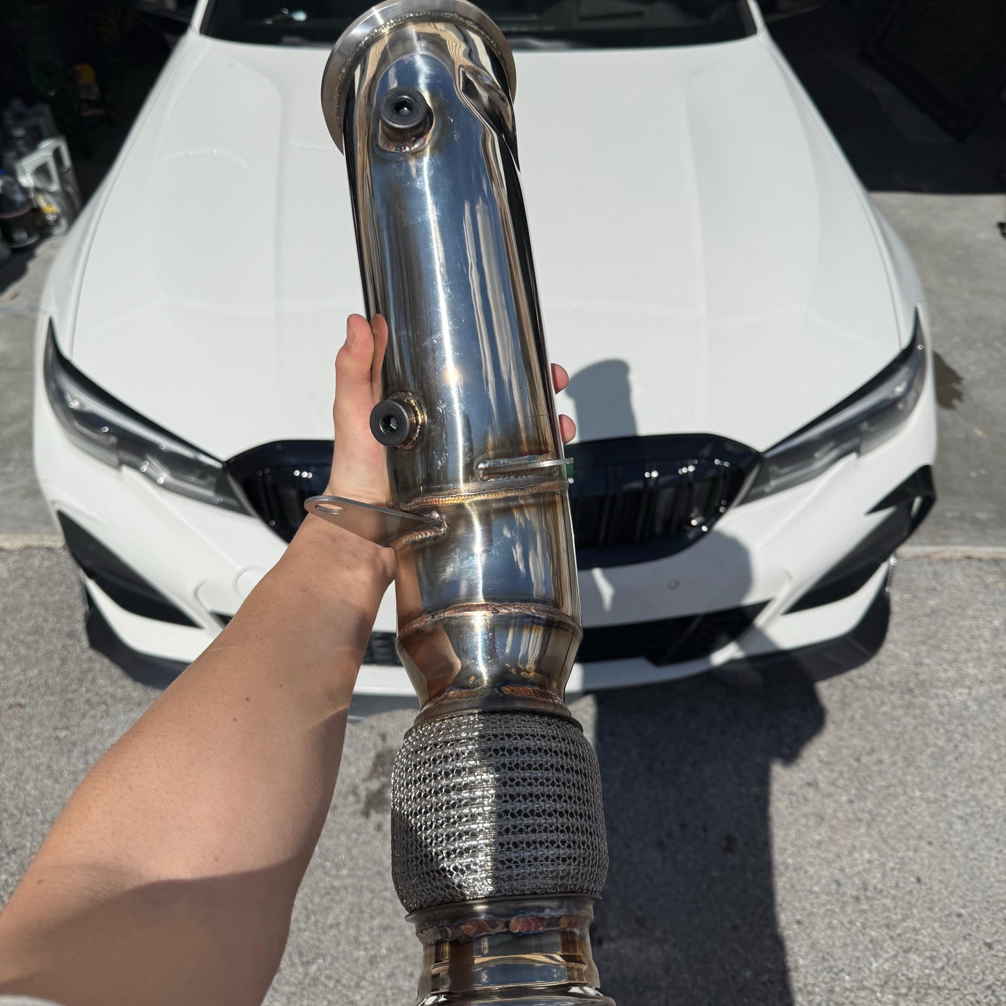 304s catless downpipe BMW B46 G20