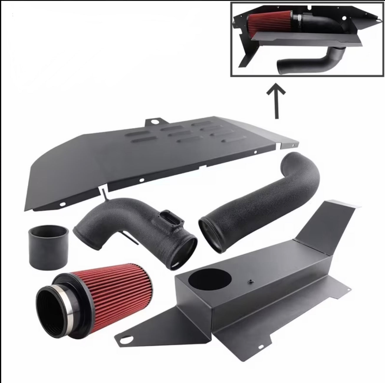 Cold Air Intake Kit for BMW F30/F32 N20 & N26 (2012–20167)