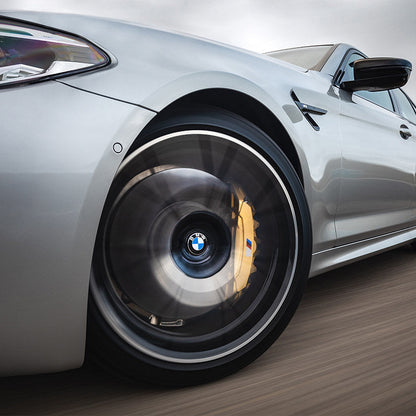 BMW Floaring wheel center caps / static effect (4 pieces)