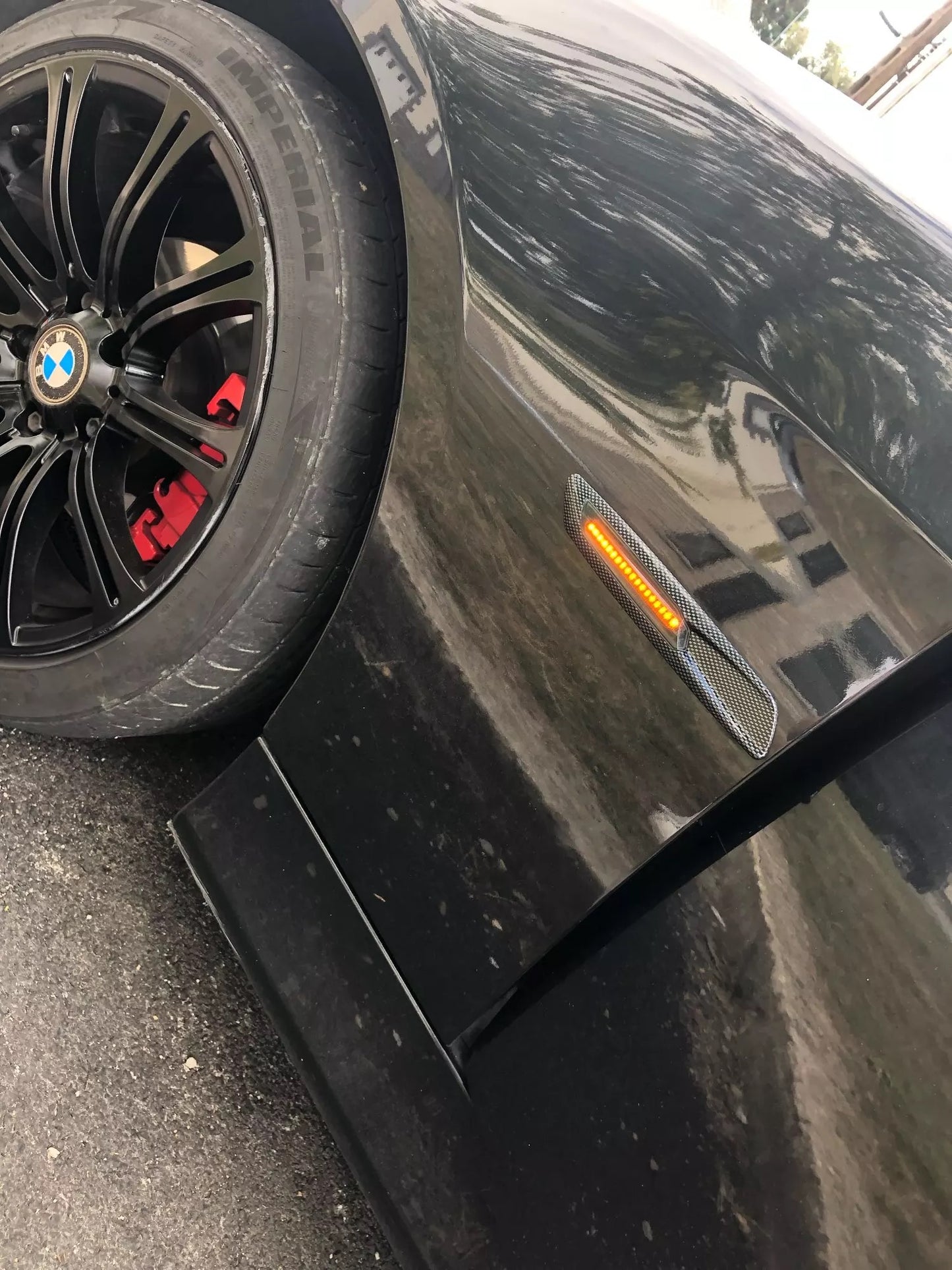 Smoked sequential side lights F10 5 series