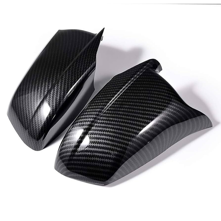 E chasis LCI carbon fiber look mirror caps