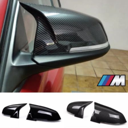 Carbon fiber mirror caps