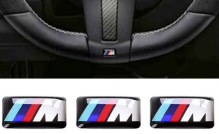 whels and steering whel M Sticker (4pcs)