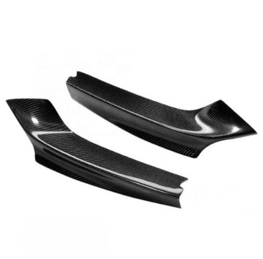 BMW F22 carbon fiber side splitters