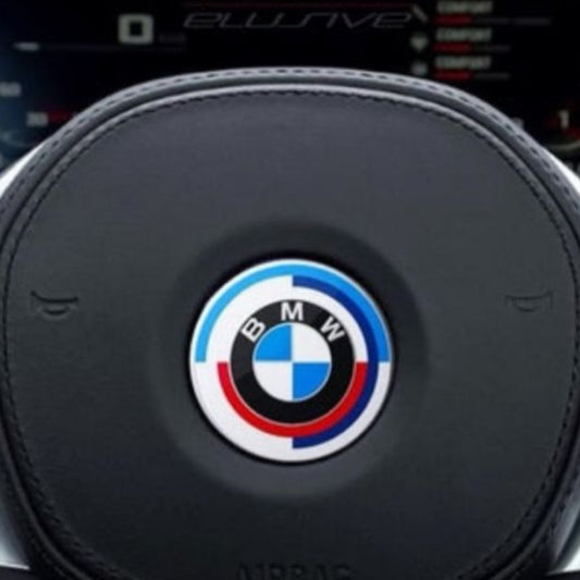 50th Anniversary M Steering Wheel Logo