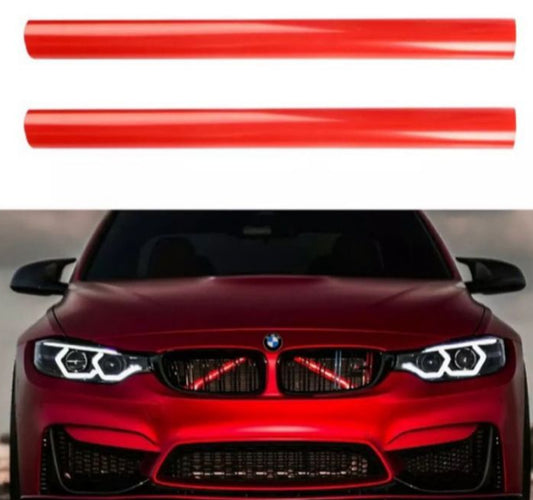 Red trim front bars