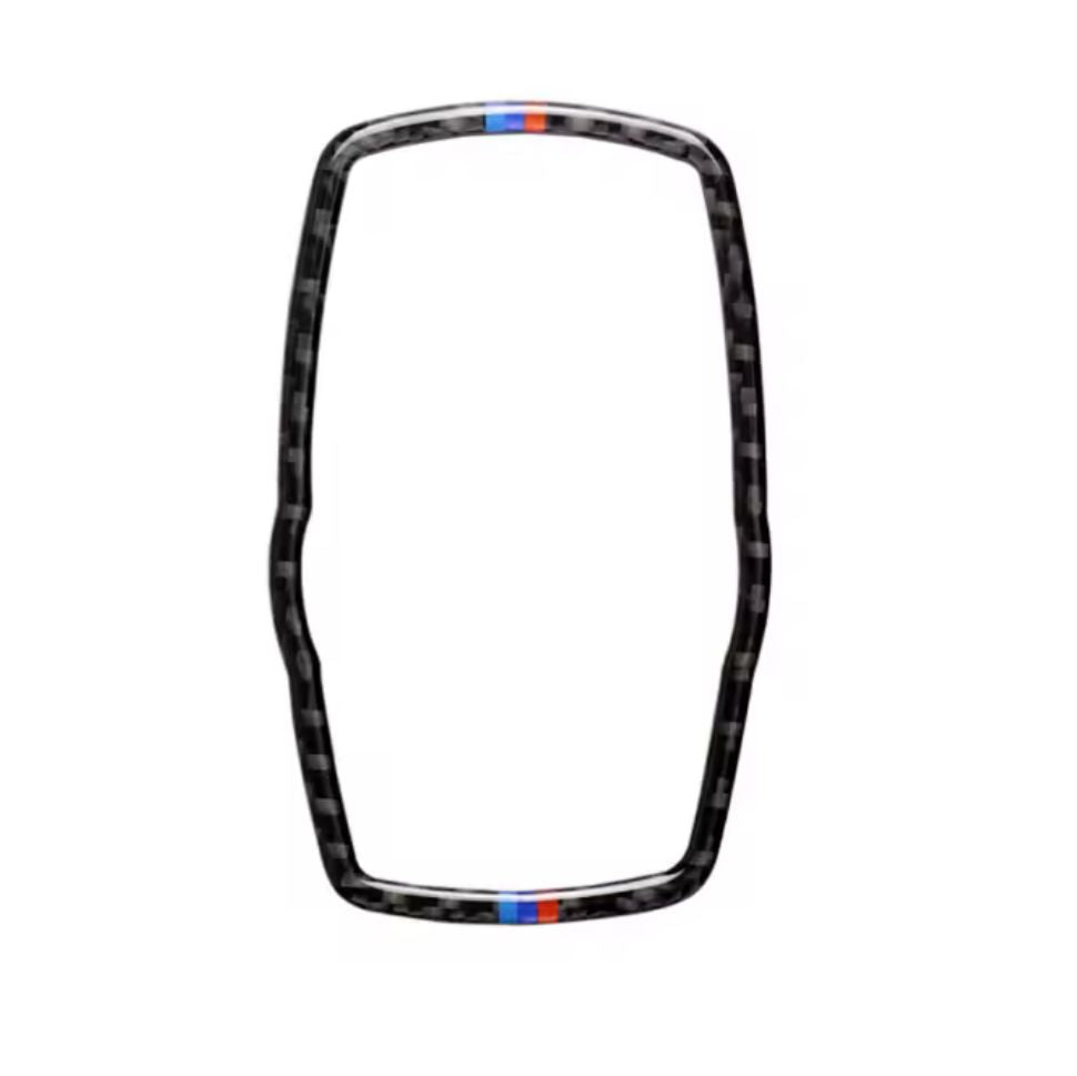 Carbon fiber IDrive panel trim