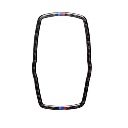 Carbon fiber IDrive panel trim