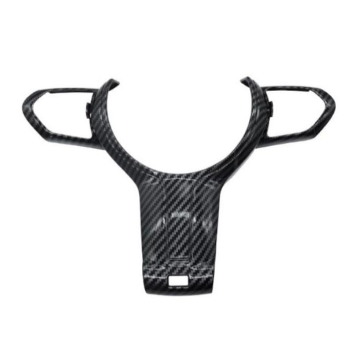 Complete steering wheel trim