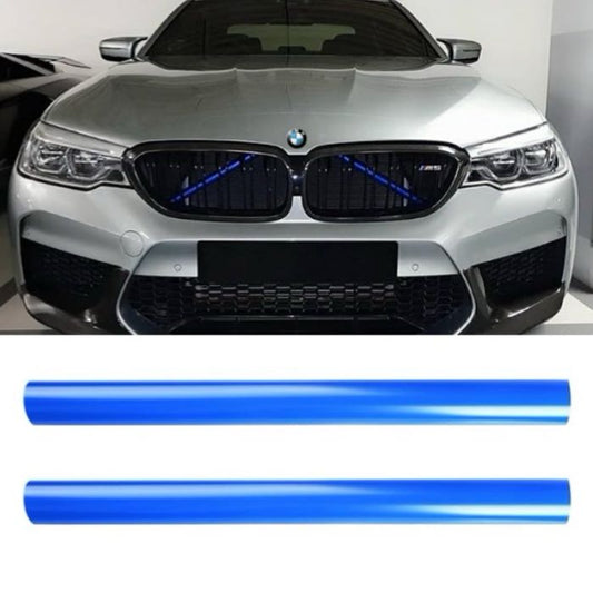 Blue trim front bars