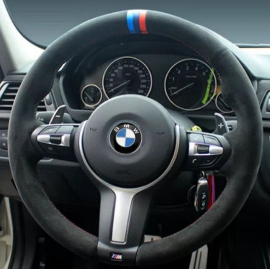 Alcantara steering wheel cover F's M