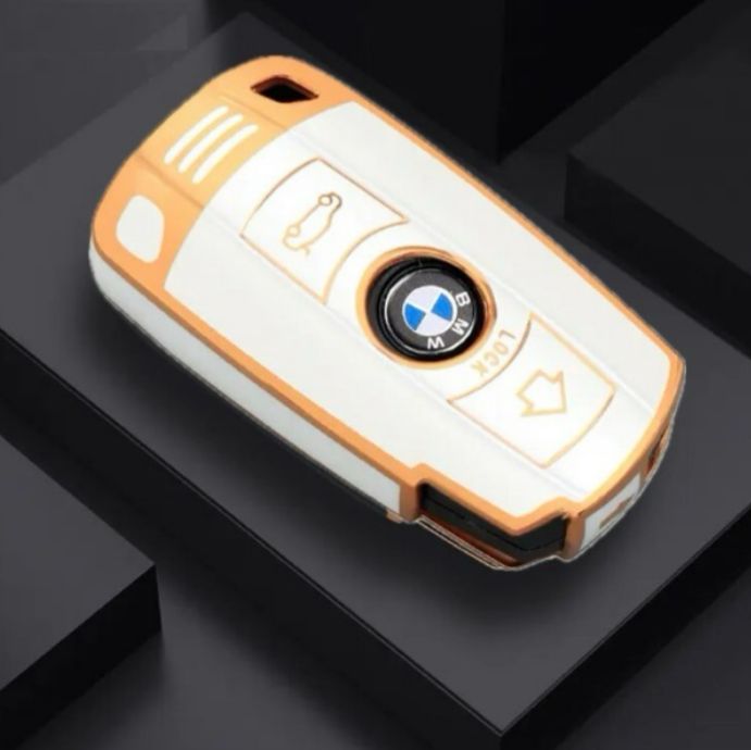 White-gold remote control housing