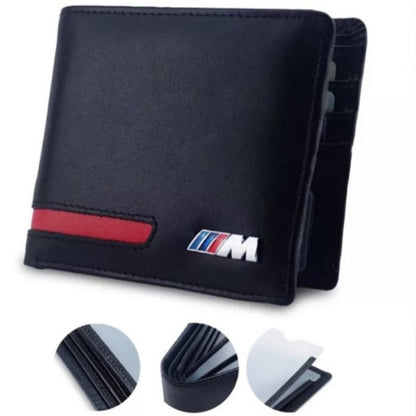 Red BMW M wallet