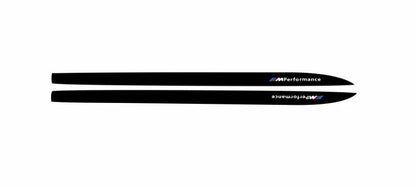 M Performance car side skirt sticker