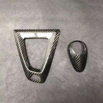 Carbon fiber trim for M DCT transmissions