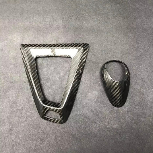 Carbon fiber trim for M DCT transmissions