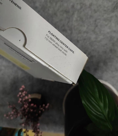 BMW Floaring wheel center caps / static effect (4 pieces)