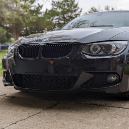 Gloss black double front grille for BMW E90 LCI 3 series