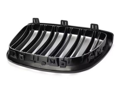 Gloss black double front grille for BMW E92 PRE-LCI 3 series
