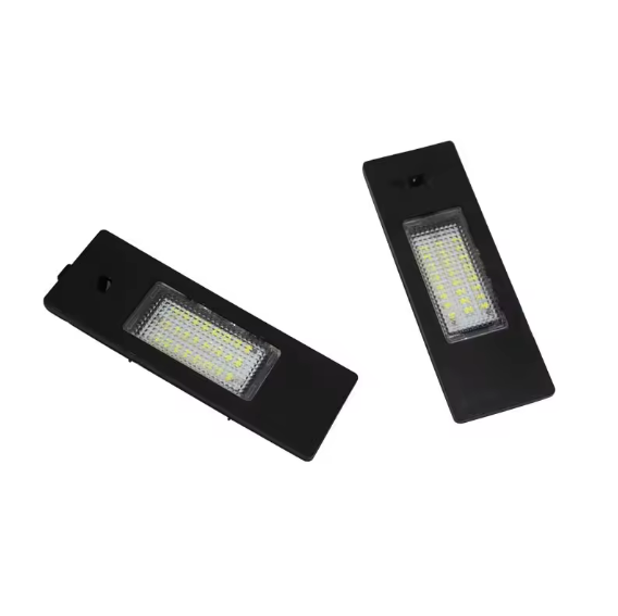 LED upgrade for BMW license plate lights