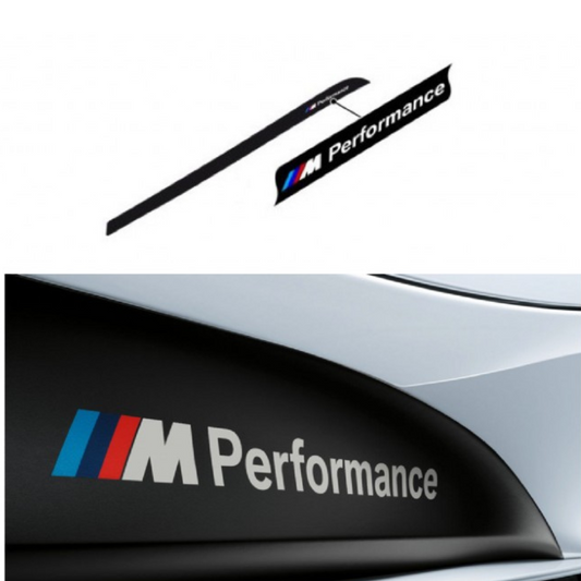 M Performance car side skirt sticker