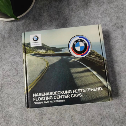 BMW Floaring wheel center caps / static effect (4 pieces)