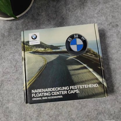 BMW Floaring wheel center caps / static effect (4 pieces)