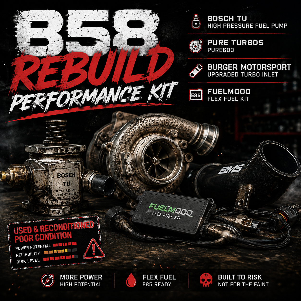 B58 rebuild performance kith (used)