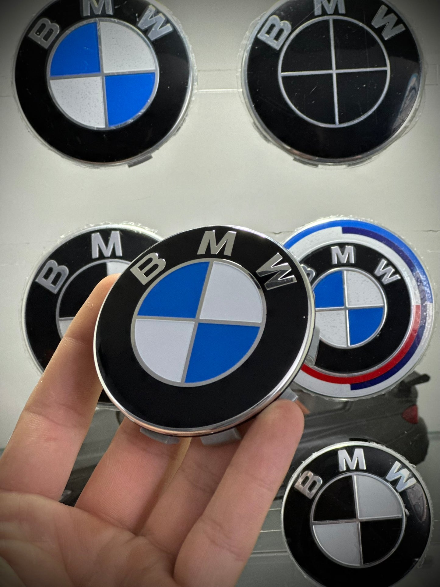 BMW wheels center caps (4 pcs)
