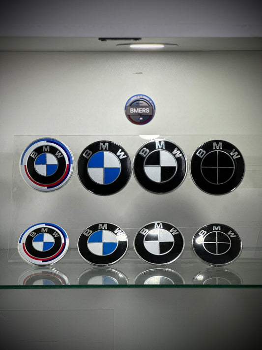 BMW emblems for hood and trunk