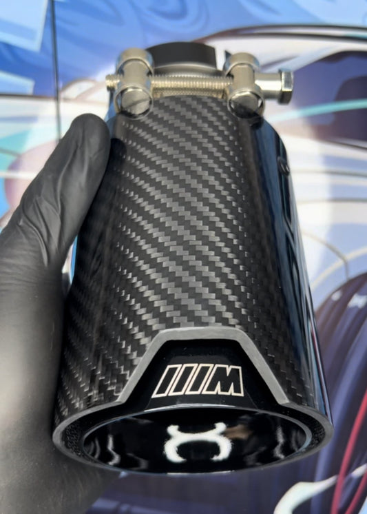 BMW M carbon fiber exhaust tailpipe