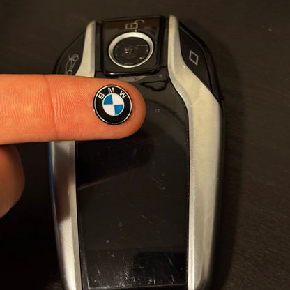 Aluminium emblem for BMW remote control