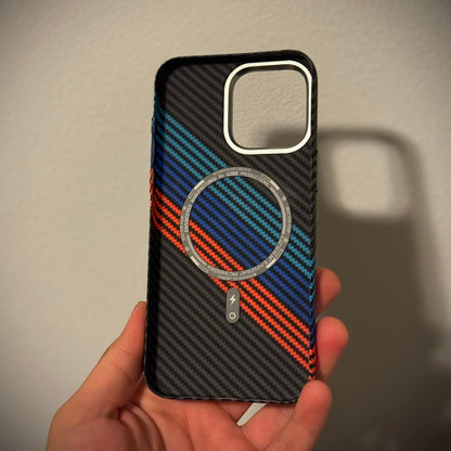 BMW M iPhone case with ultralight Magsafe