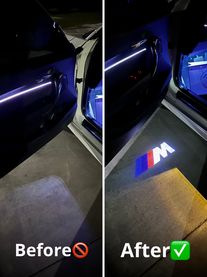 BMW M courtesy lights