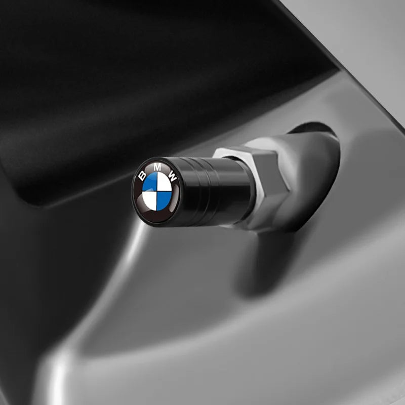 BMW M Performance Metal Car Wheel Tire Valve Air Stem Cap