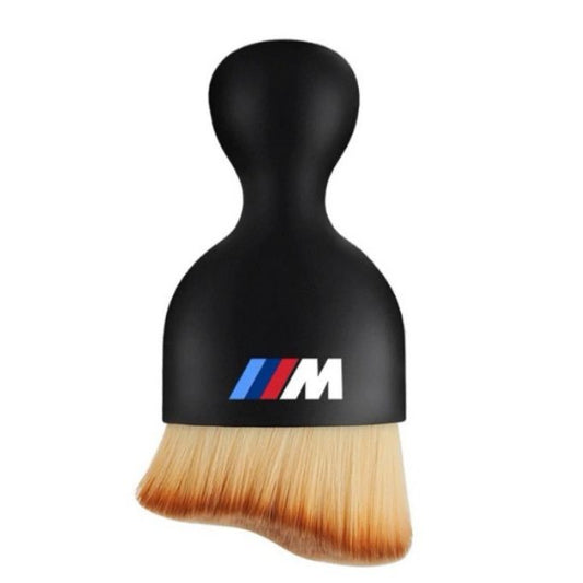 M brush with soft, fine bristles