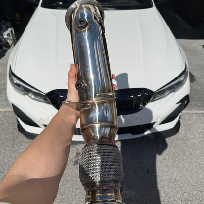 304s catless downpipe BMW B46 G20